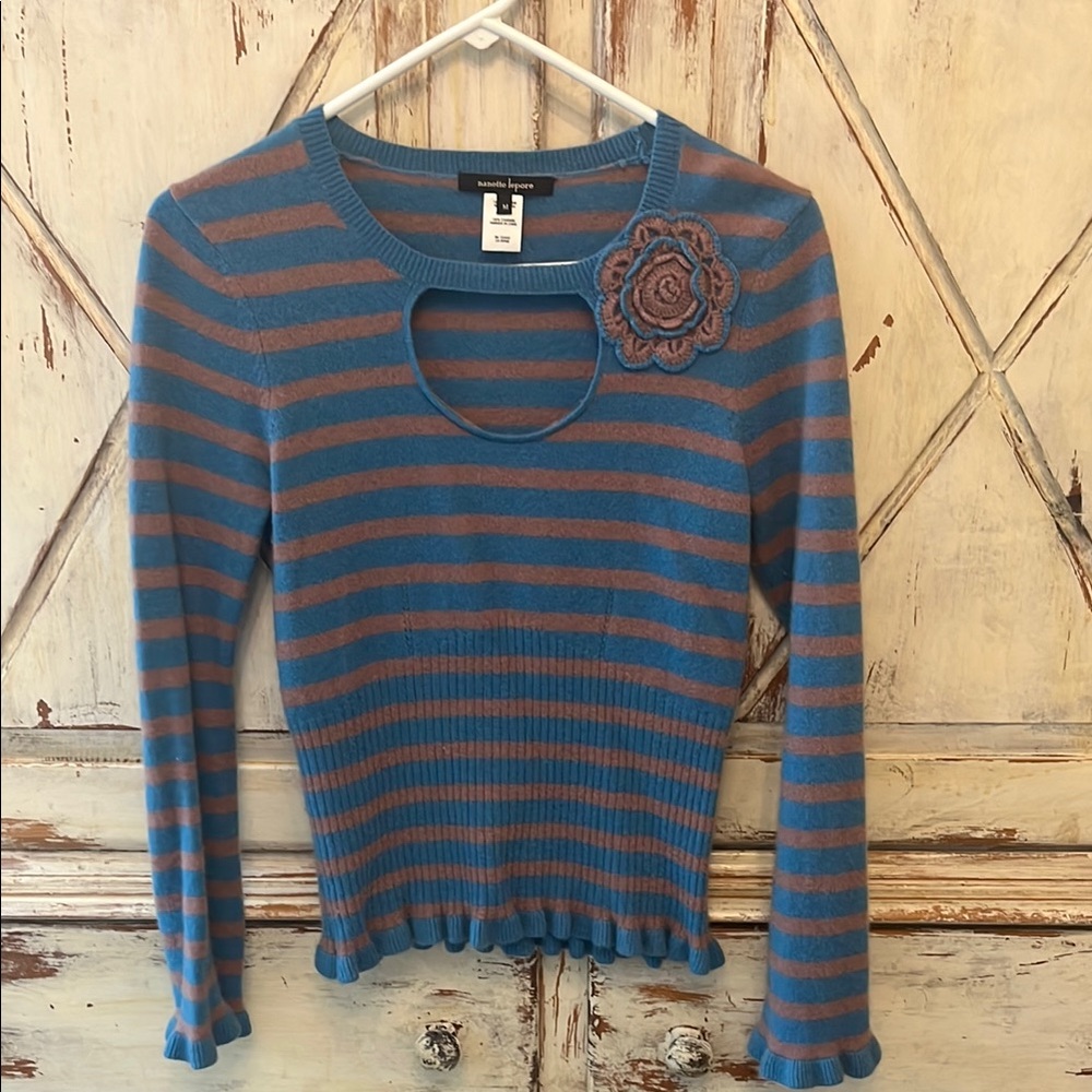 Striped CASHMERE sweater